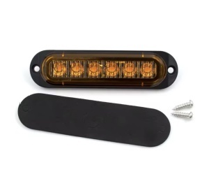 Lampa gabarit cu flash(fir separat) 12v-24v , lumina galbena, 5+1 GRATIS