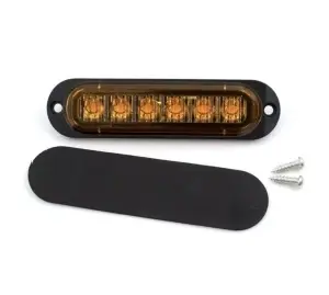 Lampa gabarit cu flash(fir separat) 12v-24v , lumina galbena, 5+1 GRATIS