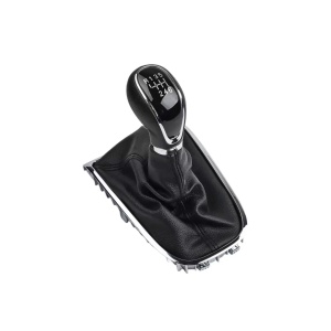 Maner si manson schimbator imitatie piele compatibil Opel Astra J cu 2 adaptoare pentru 5 si 6 viteze