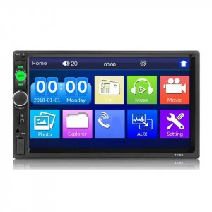 Mp5 player cu touch screen , mirrorlink, usb, bluetooth și telecomanda , carcasa 2din