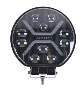 Proiector led 10 inch, universal tip SPIDER , 12V - 24V, cu lumină DRL alb-galben,