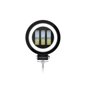 Proiector LED cu Angel Eyes DRL lumina alba 30W,12v-24v