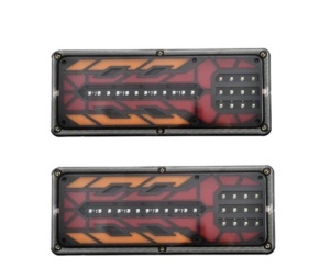 set 2 lampi led cu semnalizare dinamica 12v-24v L=33CM