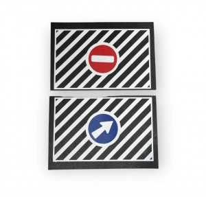 Aparatori noroi cu indicator pentru Camion ( mare ) 60cm x 40 cm