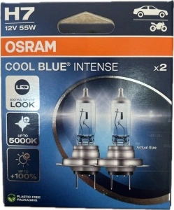 Becuri H7 osram cool blue ,5000k,12v