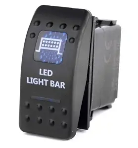 Buton on/off cu LED 12v-24