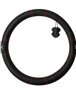 Husa Volan universala pentru camion- diametru 44-46 cm, custura rosie