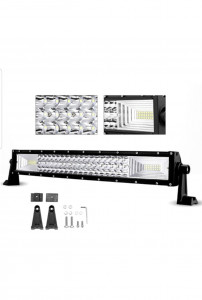 LED Bar 7D 324W 12V-24V, 55 Cm, TRI-row, Spot & Flood Combo Beam