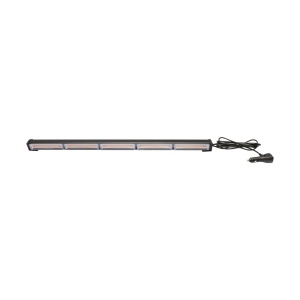 Rampa stroboscopica cu controler pe mufa de bricheta si buton on/off 12V-24v, 5 module cob, L= 74cm
