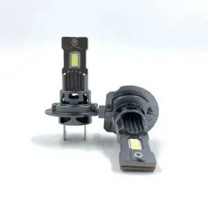 Set 2 becuri Led K7 H7, 100w, 10,000LM, 1:1,CANBUS, cu ventilator , 6000k, + LEDURI POZITIE SAU NUMAR GRATIS