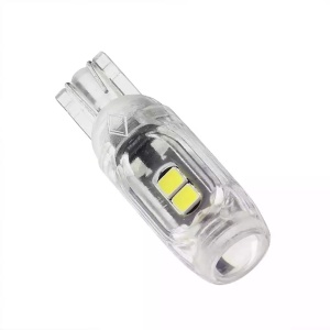 set 2 Leduri T10 w5w lupa, canbus 12v non polar 6000k