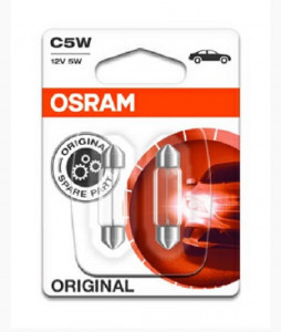 Set becuri 12V C5W original OSRAM-35mm