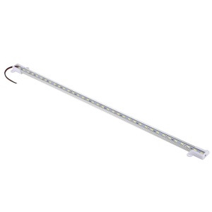 Banda led rigida cu carcasa din plastic 1m lungime, lumina albastra
