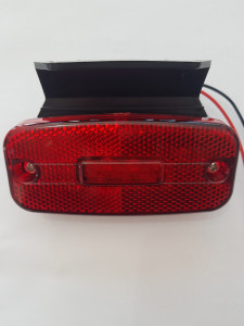 Lampa de gabarit 3 smd rosie cu suport12v-24v, 5+1 GRATIS