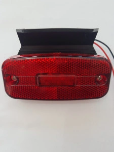 Lampa de gabarit 3 smd rosie cu suport12v-24v, 5+1 GRATIS