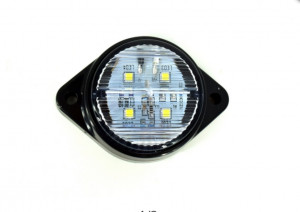 Lampa laterala cu 4 led ,alb 6000k ,24V, 5+1 GRATIS