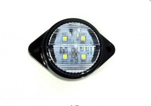 Lampa laterala cu 4 led ,alb 6000k ,24V, 5+1 GRATIS