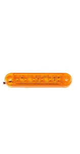 Lampa Laterala cu Led, lumina portocalie, Gabarit, 12V -24V, 6 SMD, Resistenta La Apa, 5+1 GRATIS