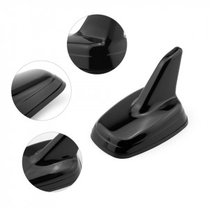ornament coada de rechin culoare negru