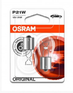 Set 2 becuri 12V P21W original OSRAM