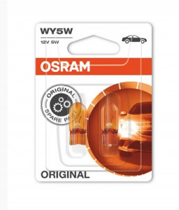 Set 2 becuri 12V WY5W original OSRAM