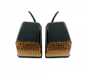 Set 2 lampi led pentru cabina 12v-24v, galben