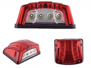 Set. 2 Lampi numar camion sau remorca cu LED NEON 12-24V
