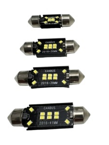 Set 2 leduri 39mm canbus alb 6000k PREMIUM