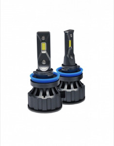 Set 2 leduri EVO super-canbus,120w,12.000 lm, 6000k compatibil h8/h9/h11, + LEDURI POZITIE SAU NUMAR GRATIS