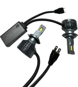 Set 2 leduri h7 lumina alb rece 6000k , 12v, 430w, 35.000lm, canbus + LEDURI POZITIE SAU NUMAR GRATIS