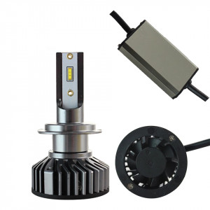 SET 2 LEDURI SUPER CANBUS ,80W,10.000LM 12V-24V ALB 6000K COMPATIBIL h7, + LEDURI POZITIE SAU NUMAR GRATIS