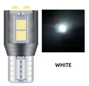 set 2 leduri t10 w5w, canbus ,alb 6000k, 12v