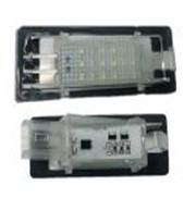 set 2 x Lampa LED numar compatibil DACIA DUSTER 2010->