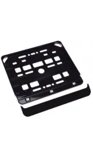 Suport de numar negru pentru Moped/ATV/Moto