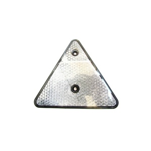 triunghiuri reflectorizant alb