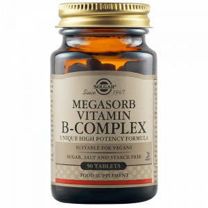 MEGASORB B COMPLEX "50" tabs 50s