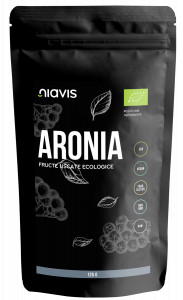 Aronia Fructe Uscate Raw Ecologice 125g