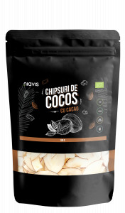 Chipsuri de Cocos cu Cacao Ecologice/Bio 100g