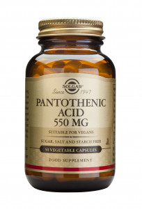 Pantothenic acid 550mg 50 capsule vegetale