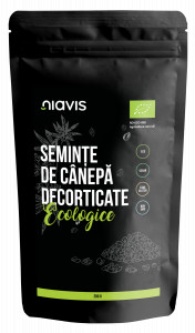 Seminte de Canepa Decorticate Ecologice/BIO 200g