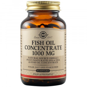 Fish Oil Concentrate 1000mg 60 softgels