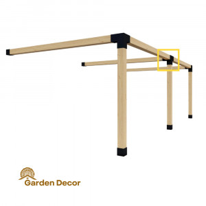 Coltar 4 segmente 120x120 mm - Img 3