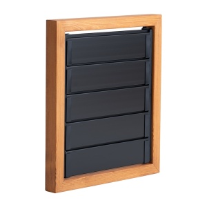 Set jaluzele de gradina BLITO ANTRACIT 2m din aluminiu - Img 7