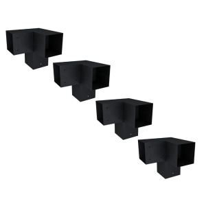 Set coltar trei segmente, 120x120 mm - 4 buc