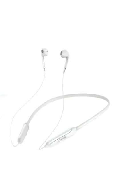 Casti Sport Bluetooth Jokade, JD010, Hi-Res Audio, Alb