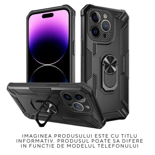 Husa Antisoc Samsung A25 5G Tip Armor Negru