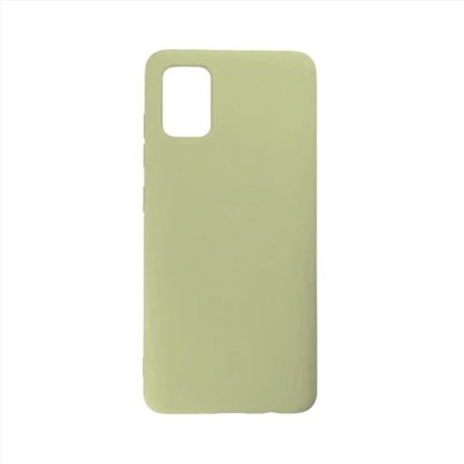 Husa Samsung A51 5G, Silicon Soft, Crem