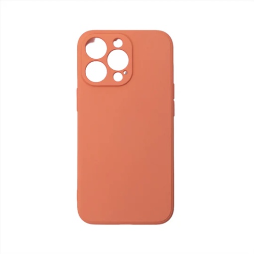 Husa iPhone 14 Pro Max, Silicon Soft, Coral