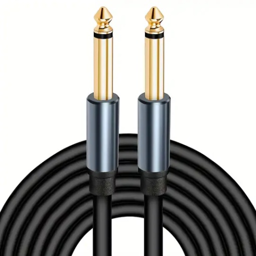 Cablu Audio, Jack 6.35mm (6.5mm) Tata la Jack 6.35mm (6.5mm) Tata, 3m