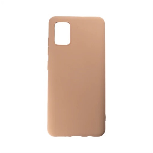 Husa Samsung A51, Silicon Soft, Crem